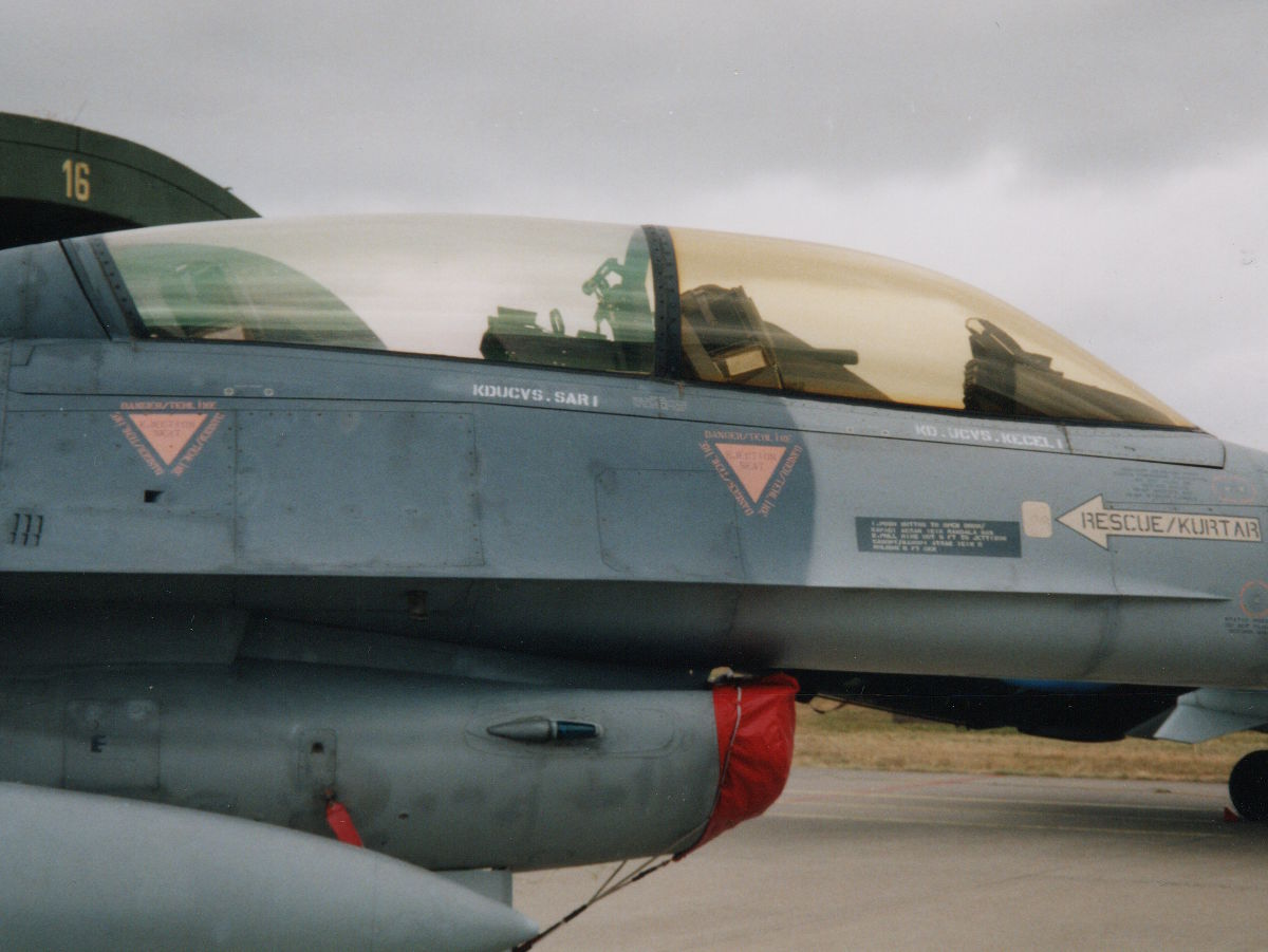 F-16D, 92-0024, Trkische Luftwaffe, Flugplatz Eggebek, 24. August 2003